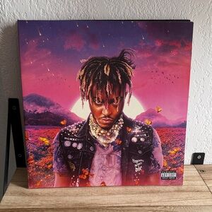 Juice World- Vibrant Purple and Pink Vinyl Record